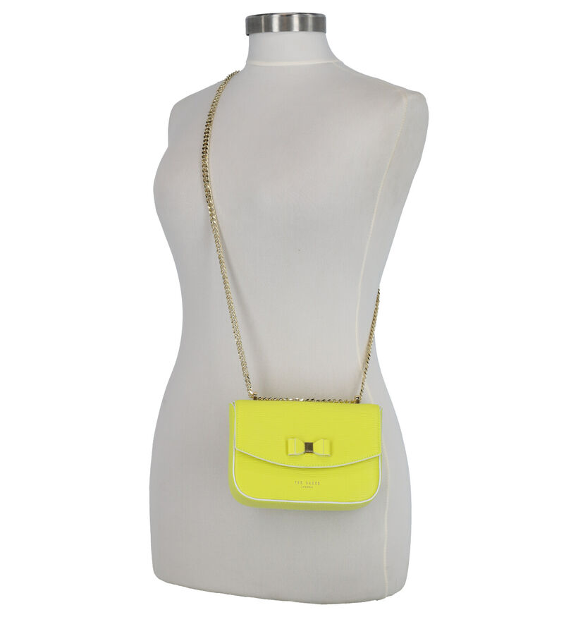 Ted Baker Daissy Sac à Bandoulière en Jaune en cuir (268974)