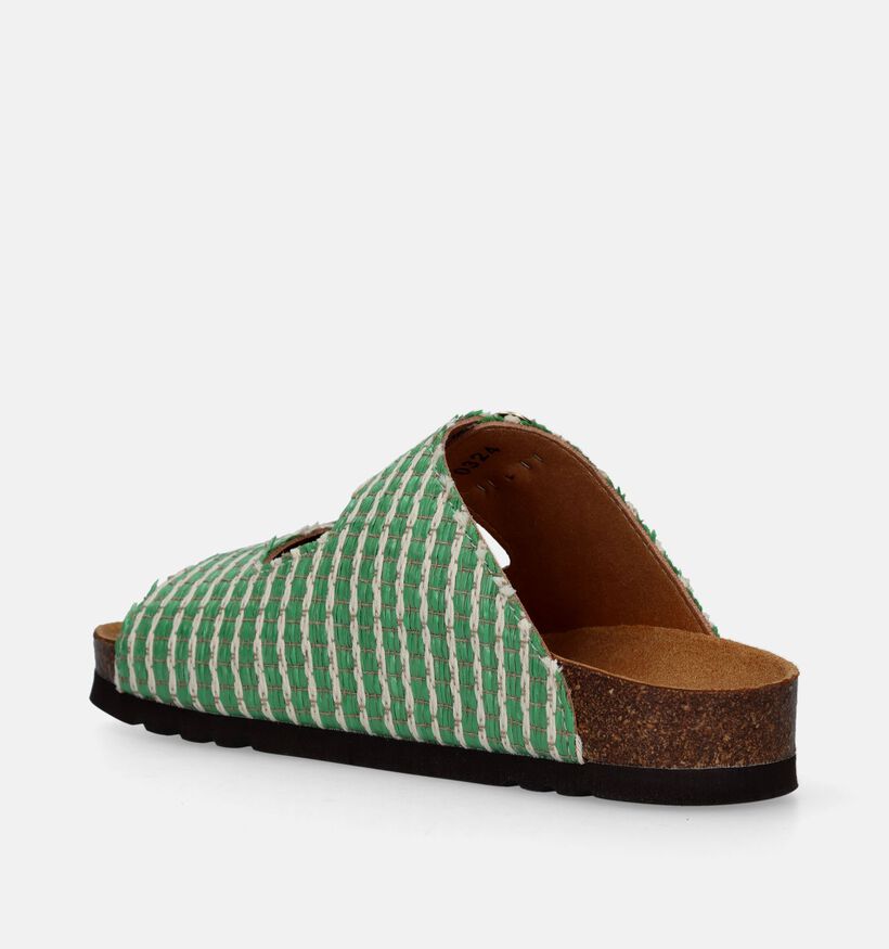 Scholl Josephine Groene Orthopédische slippers voor dames (338548)