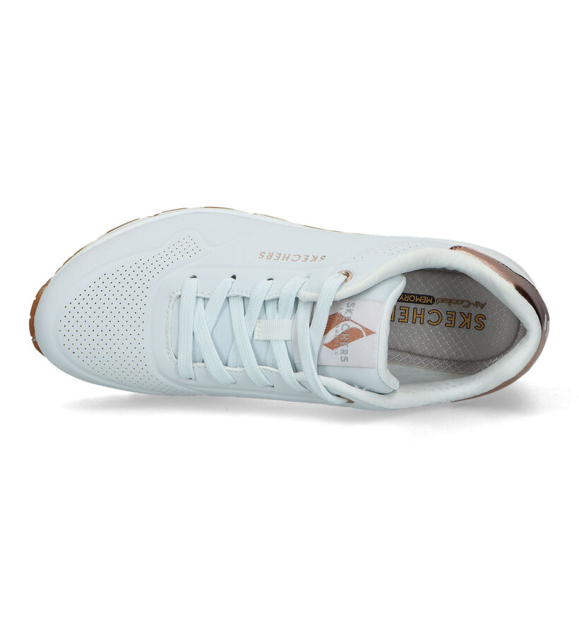 Skechers Uno Baskets en Blanc pour femmes (319372)