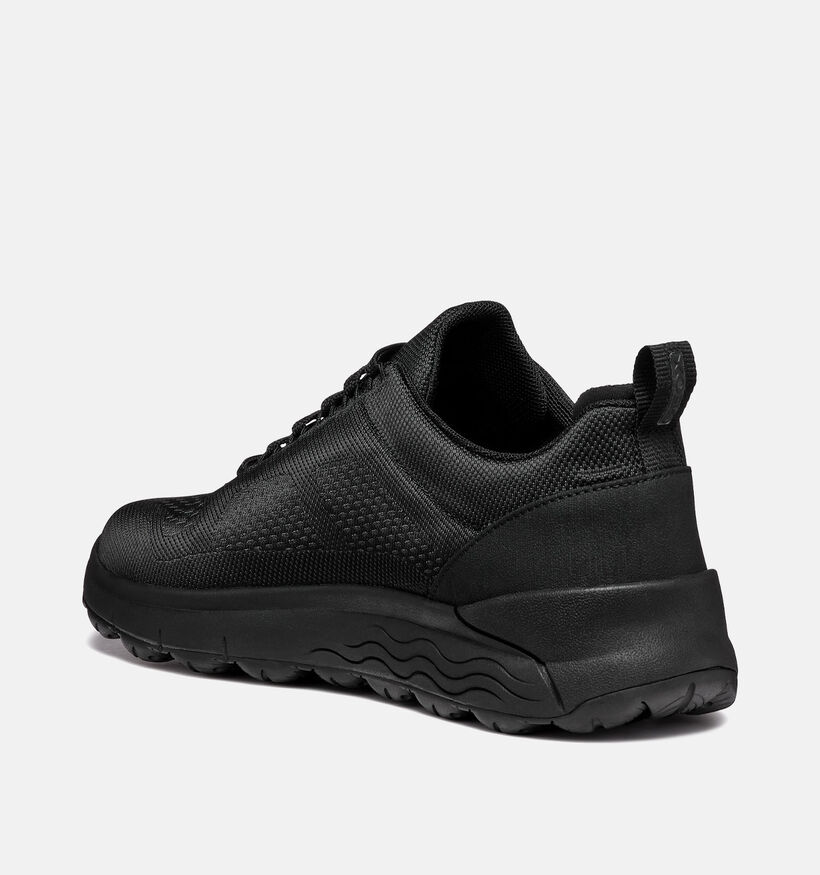 Geox Spherica Chaussures à lacets en Noir pour hommes (344346) - pour semelles orthopédiques