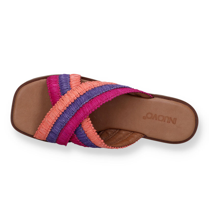 Inuovo Nu-pieds en Fuchsia pour femmes (325194)