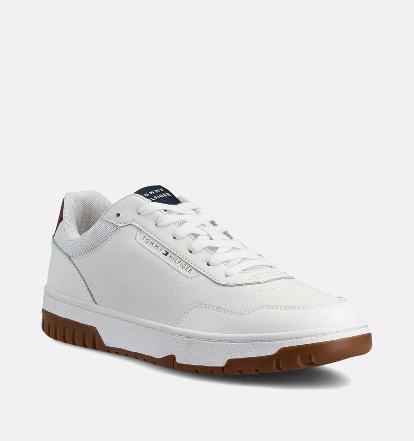 Tommy Hilfiger Core Lite Witte Sneakers voor heren (366159) - geschikt voor steunzolen