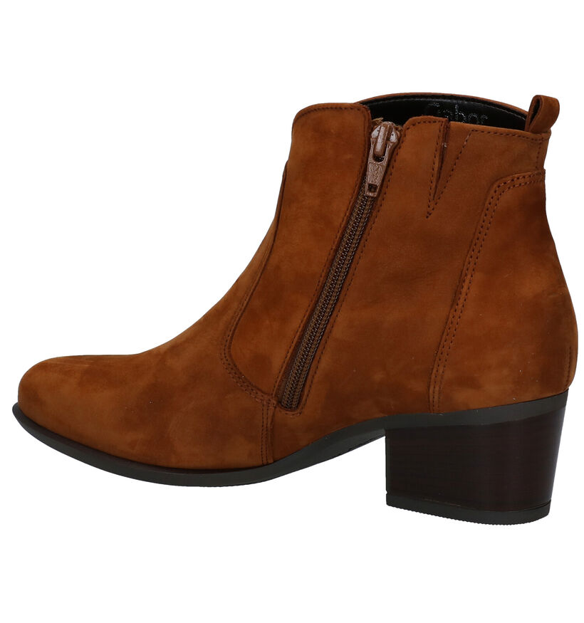 Gabor Santiags en Cognac en nubuck (282343)