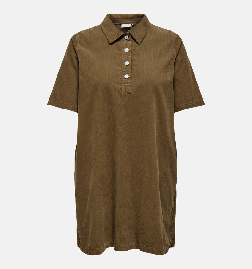 ONLY Carmakoma Bruine Hemdjurk voor dames (371846)