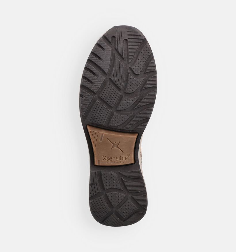 Xsensible Georgia Baskets casual en Beige pour femmes (373021) - pour semelles orthop&eacute;diques