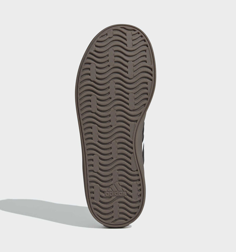 adidas VL Court 3.0 Baskets en Blanc pour filles, garçons (365316) - pour semelles orthopédiques