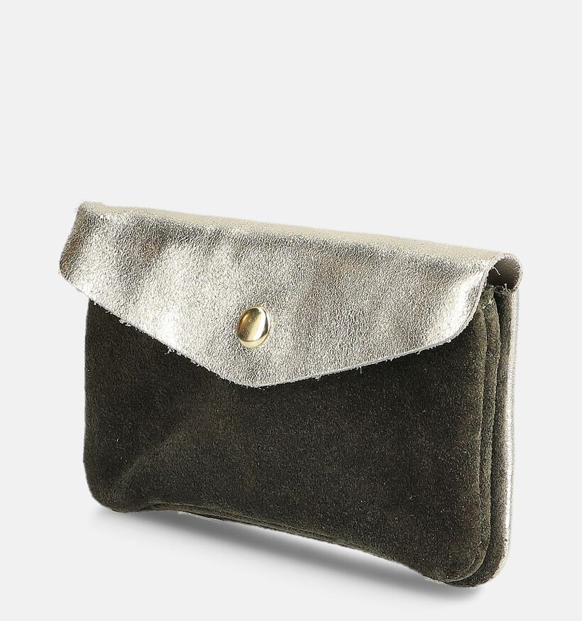 Via Limone Kakigroen Geldbeugel voor dames (385032)