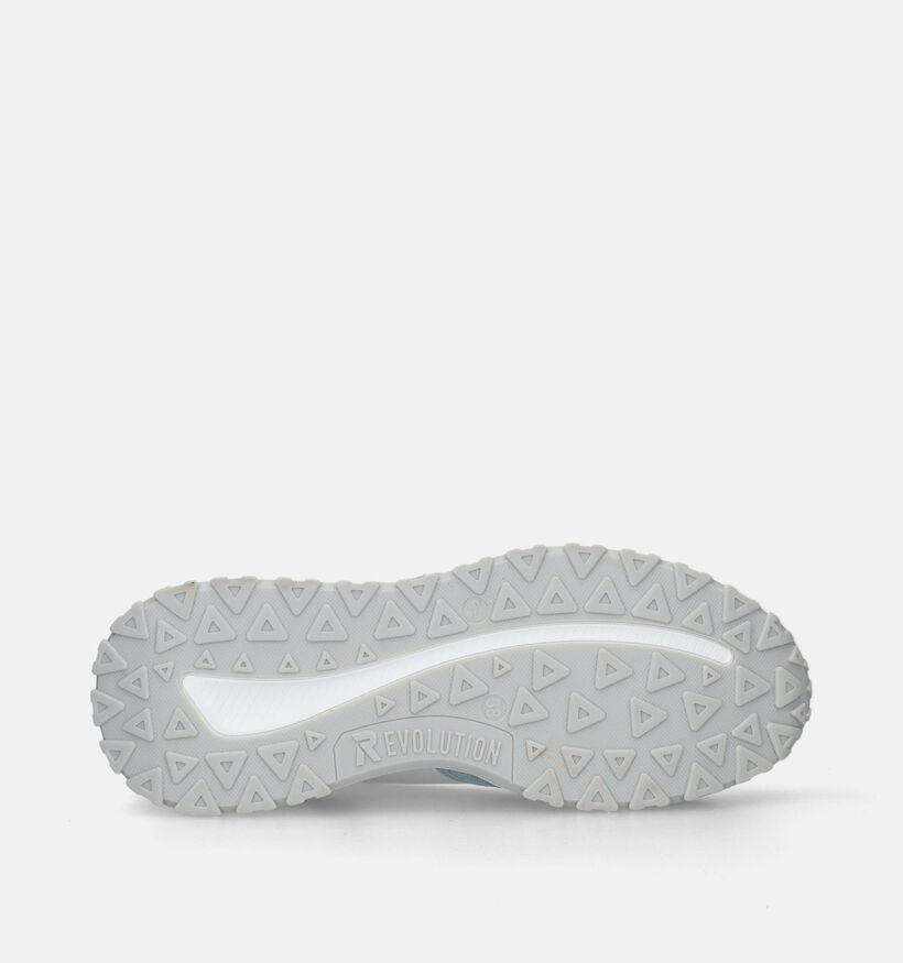Rieker R-Evolution Baskets en Blanc pour semelles orthopédiques pour femmes (335521) - pour semelles orthopédiques