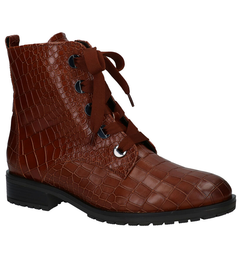 Gabor OptiFit Cognac Boots in leer (282298)