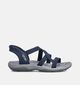 Skechers Reggae Slim Stretch Flex Donkerblauwe Sandalen voor dames (371261)