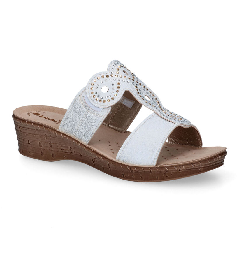 Inblu Witte Slippers voor dames (313782)