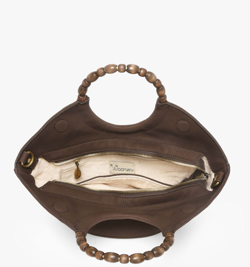Woomen Neflier Pearl Donkerbruine Handtas voor dames (378677)
