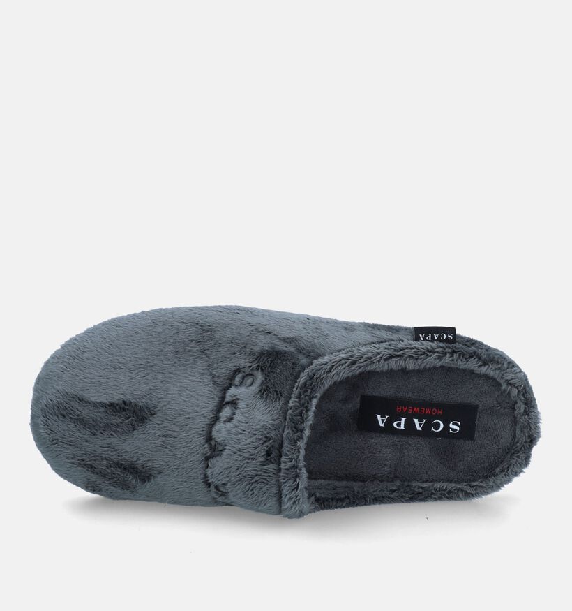 Scapa Pantoufles ouvertes en Bleu foncé pour femmes (332648)