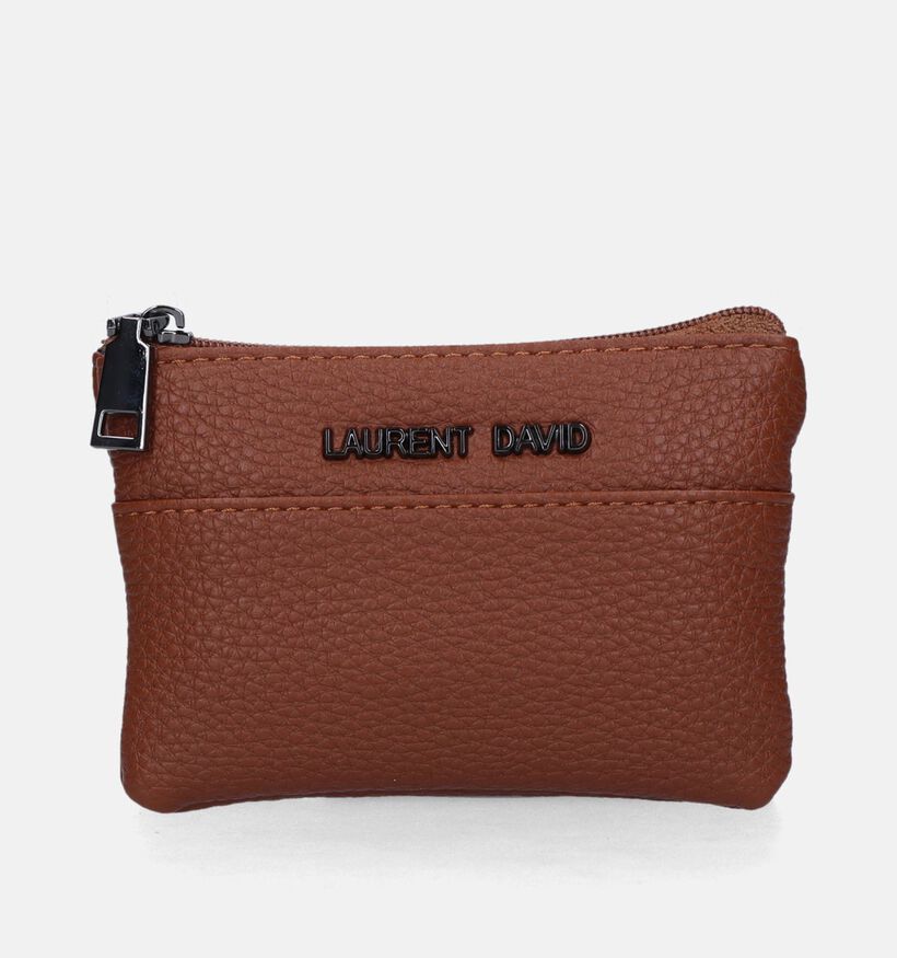 Laurent David Cognac Geldbeugel voor dames (333673)