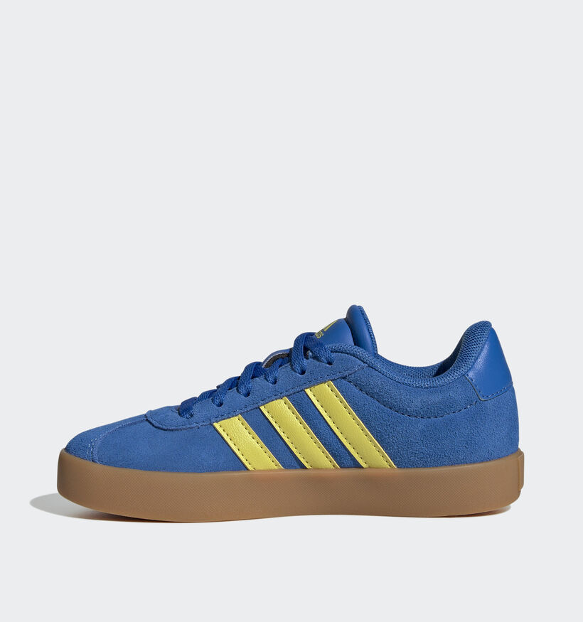 adidas VL Court 3.0 Gele Sneakers voor jongens, meisjes (350160)