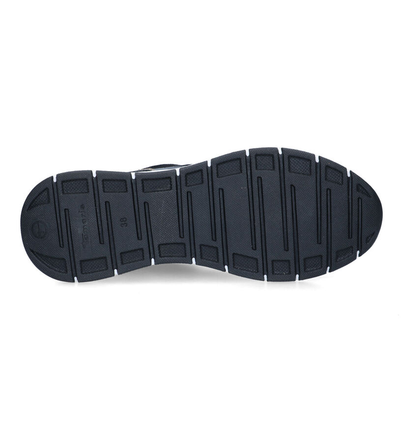 Tamaris Baskets casual en Noir pour femmes (320527) - pour semelles orthopédiques