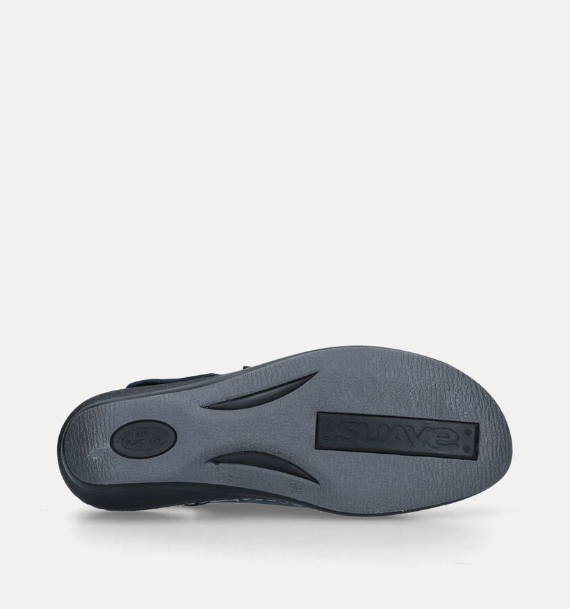 Hush Puppies Rigao Blauwe Sandalen voor steunzolen voor dames (357589) - geschikt voor steunzolen