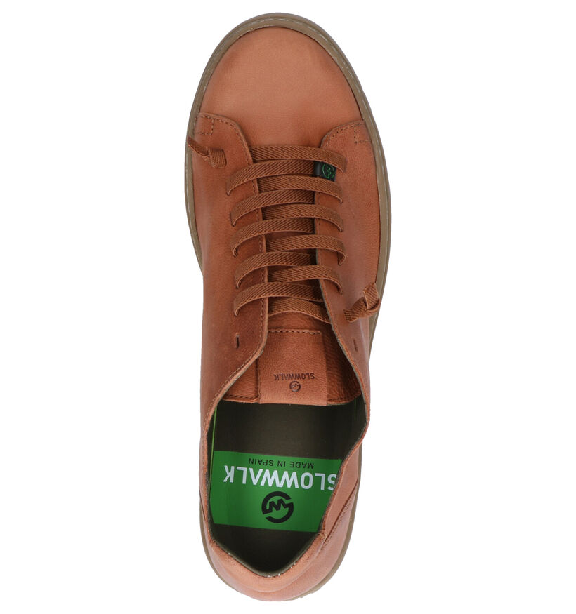 Slowwalk Kraz Doran Chaussures Basses en Cognac en cuir (257373)