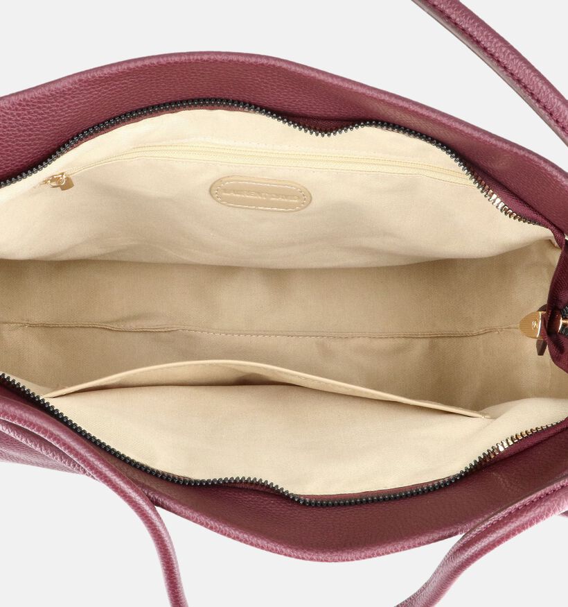 Laurent David Bordeaux Schoudertas voor dames (385976)