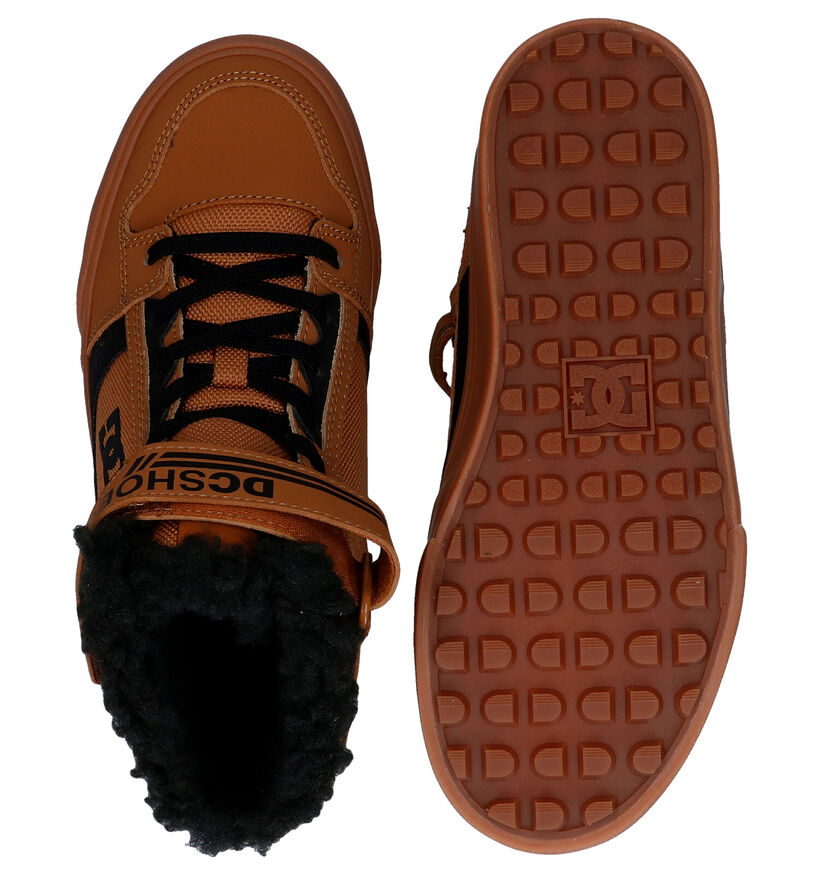 DC Shoes Pure Cognac Skateschoenen in kunstleer (259569)