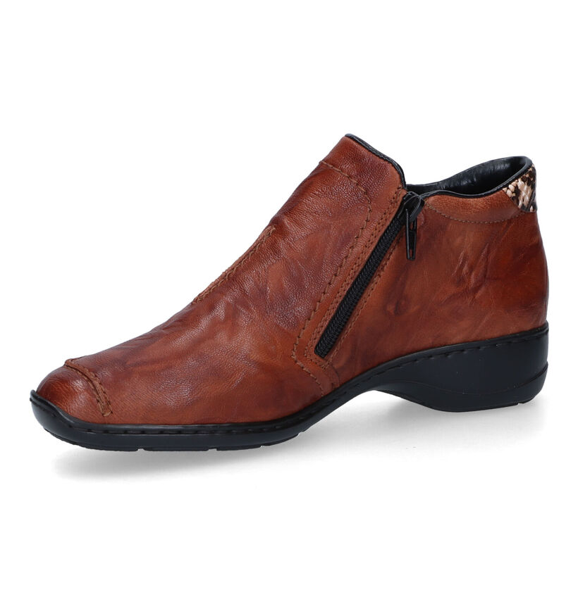 Rieker Bottines basses en Cognac pour femmes (328440)