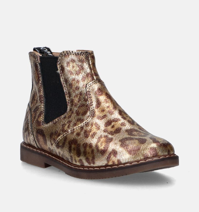 Pom d'Api City Jodzip Bruine Hoge schoenen voor meisjes (346688)
