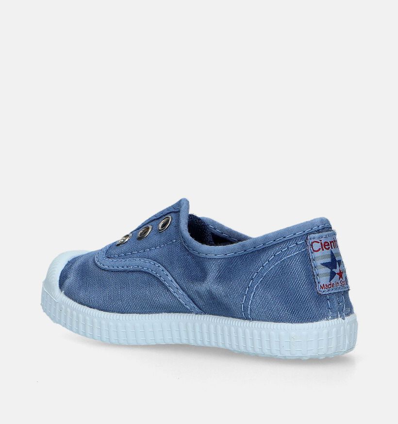 Cienta Slip-ons en Bleu pour filles, garçons (340020) - pour semelles orthopédiques