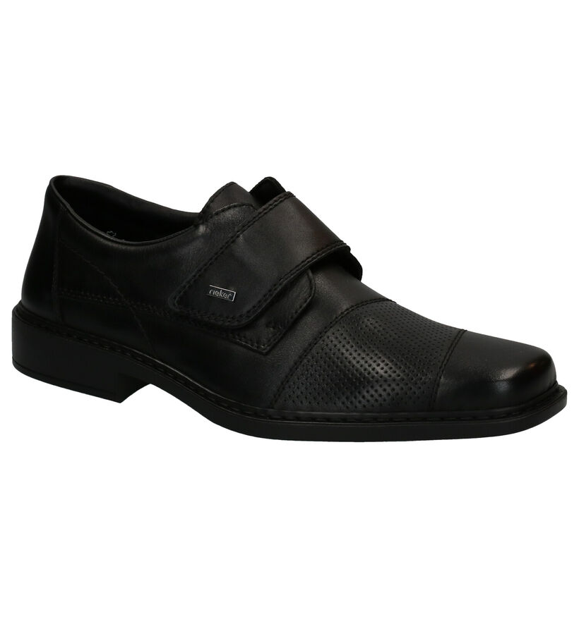 Rieker Zwarte Velcroschoenen voor heren (339180)