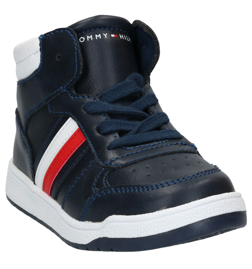 Tommy Hilfiger Chaussures hautes en Bleu foncé en simili cuir (279917)