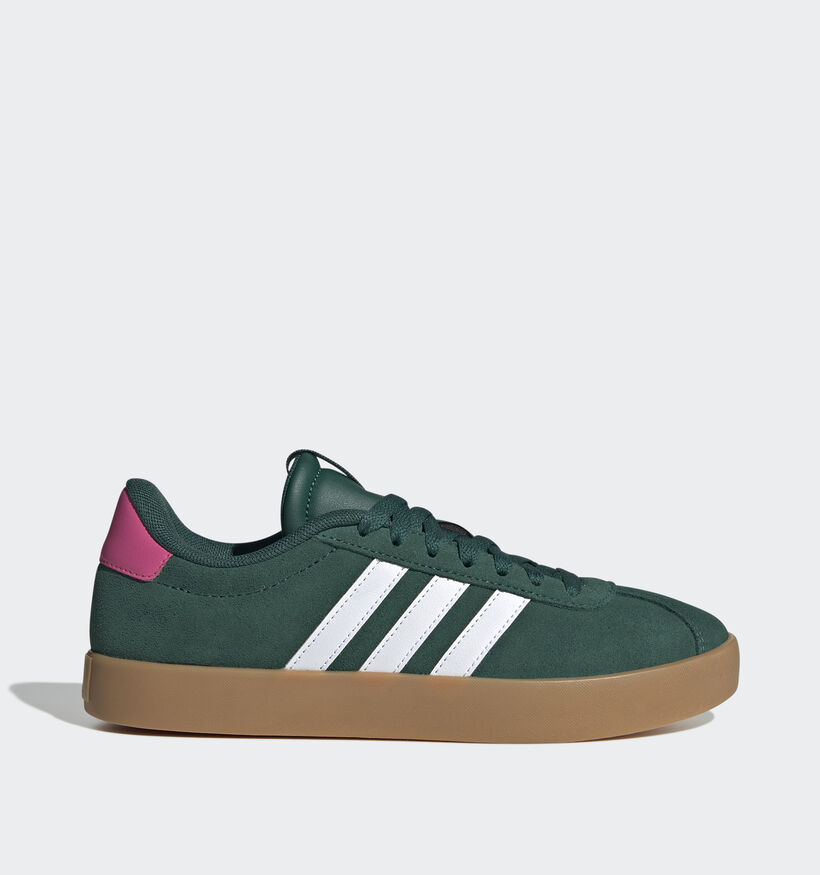 adidas VL Court Baskets sportives en Vert pour femmes (357161) - pour semelles orthopédiques