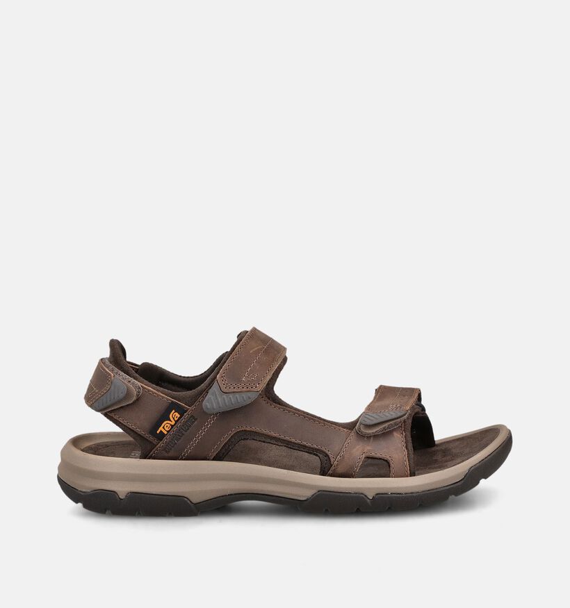 Teva Langdon Donkerbruine Sandalen voor heren (370683)