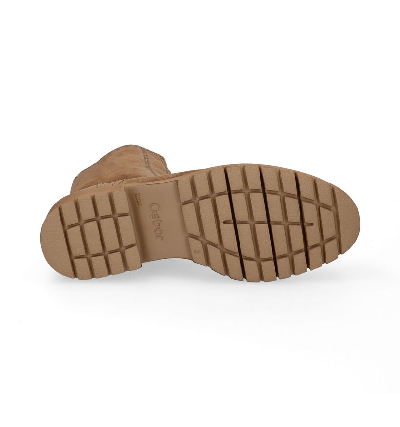 Gabor OptiFit Bottines en Taupe pour femmes (297391) - pour semelles orthopédiques