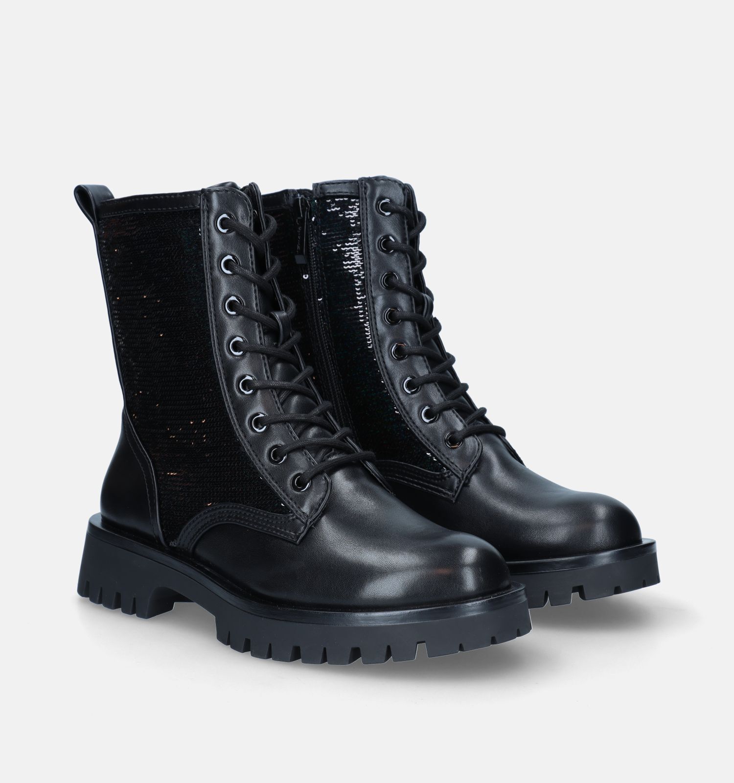 Tamaris biker sales boots zwart