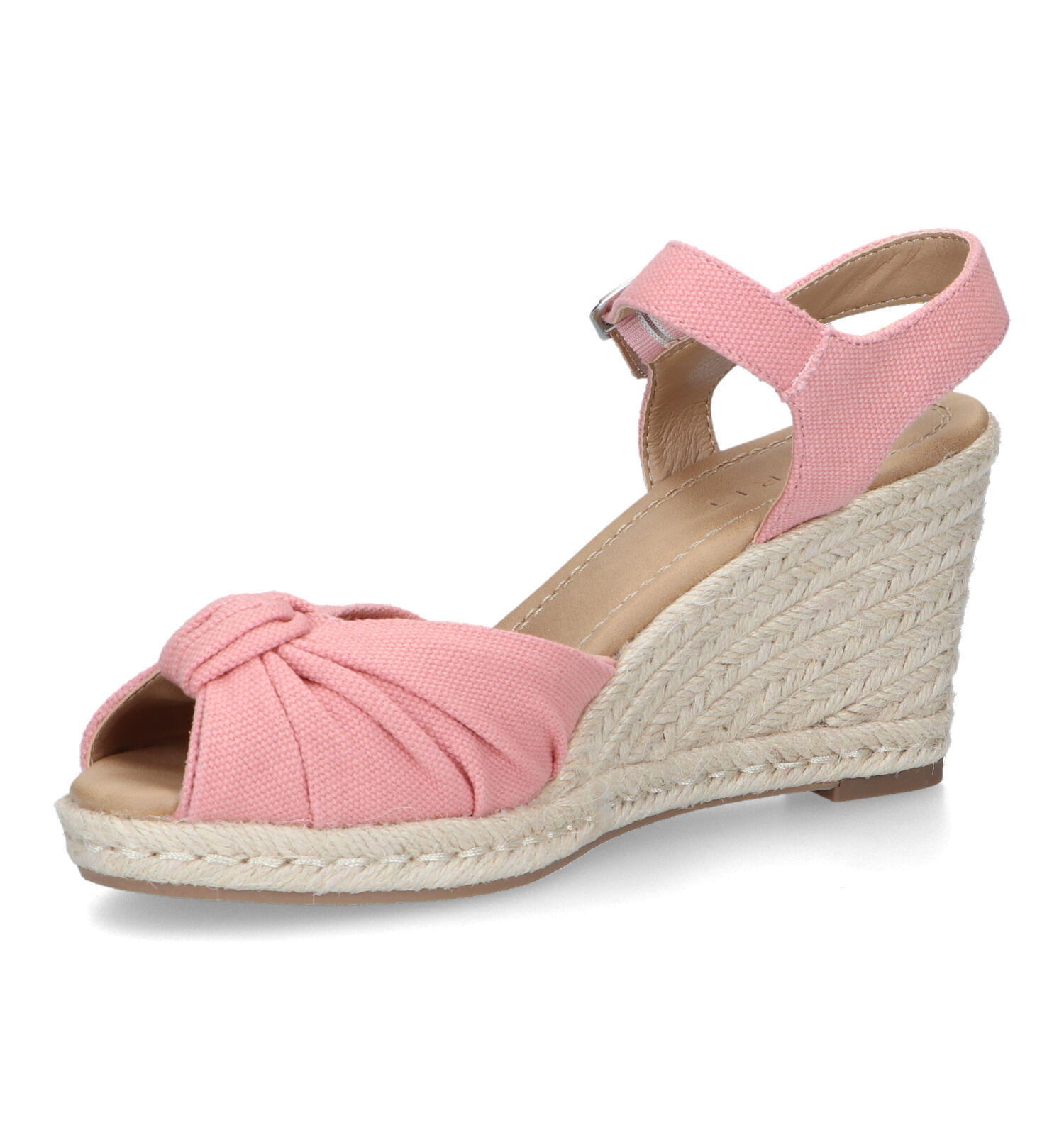 Talon compensé rose pale sales