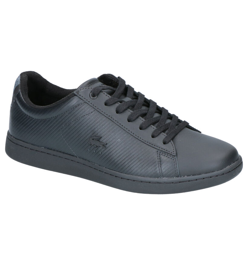 Lacoste Carnaby Evo Sneakers Zwart in leer (253440)