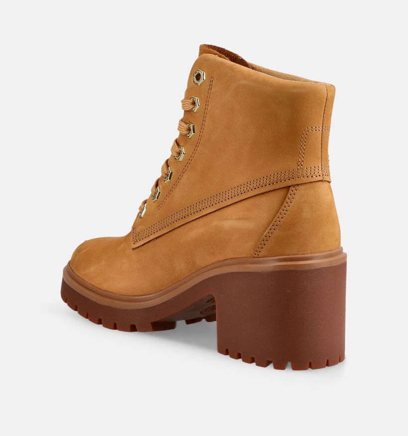 Timberland Stone Heights Mid Chelsea Camel Enkellaarzen met Rits voor dames (376190) - geschikt voor steunzolen