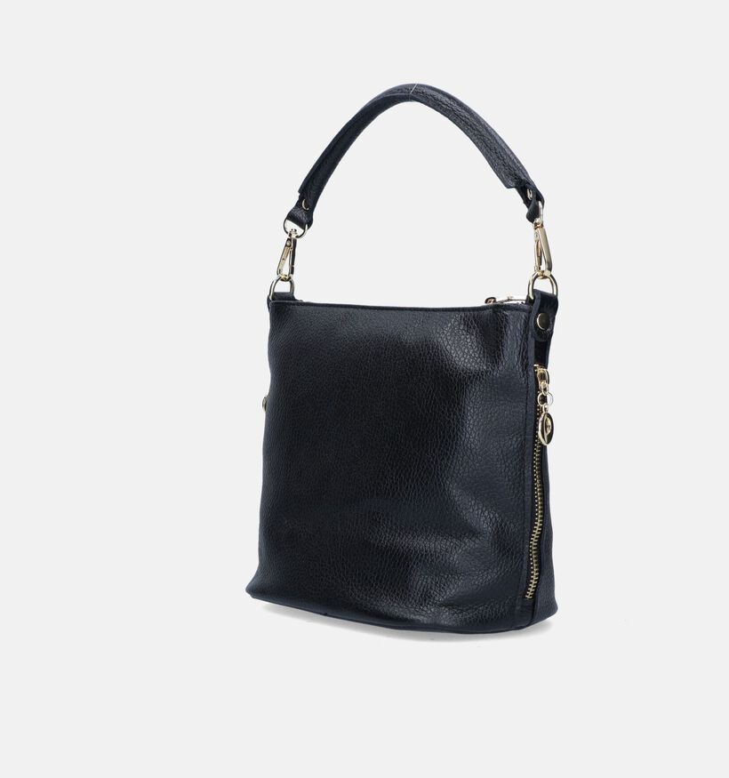 Via Limone Zwarte Schoudertas voor dames (350529)