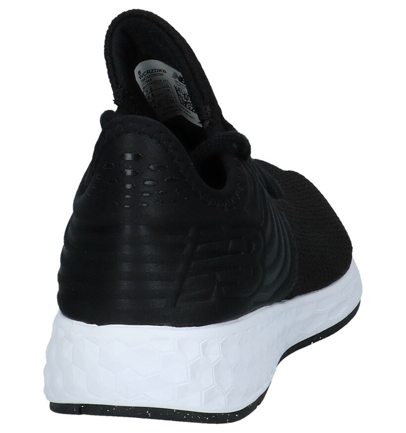 New Balance Baskets basses en Noir en textile (220618)