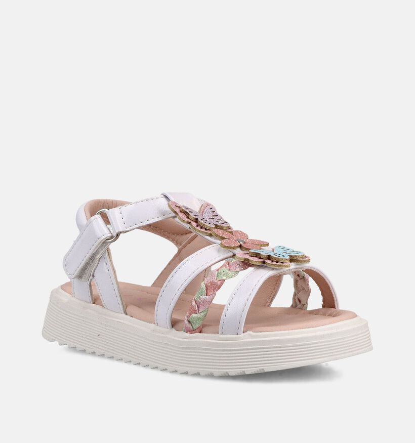Milo & Mila Butterflies Witte Sandalen voor meisjes (372947)
