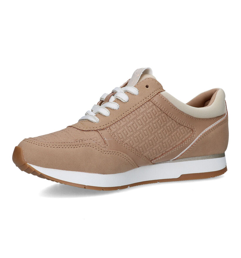 Tamaris Baskets casual en Cognac en simili cuir (320513)