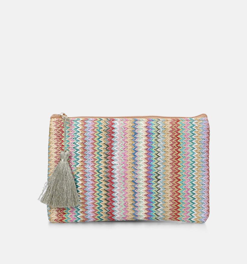 Via Limone Roze/Multi Kleine Ritsportemonnee voor dames (380647)