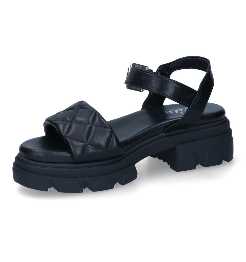 Bullboxer Zwarte Sandalen voor dames (305879)