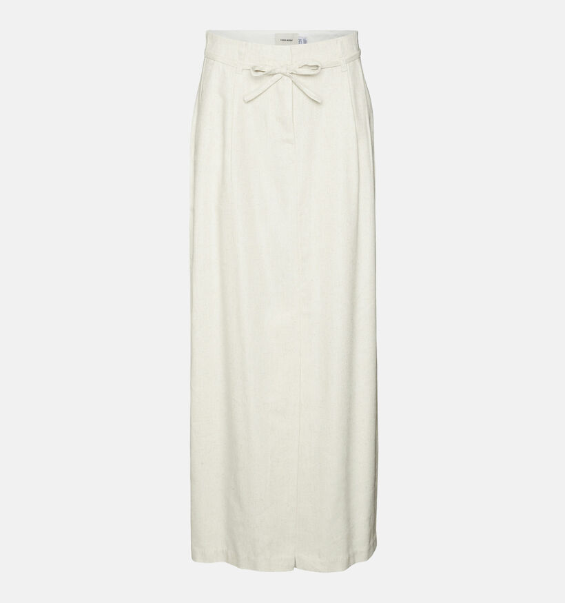 Vero Moda Florence Beige Linnen rok voor dames (341969)