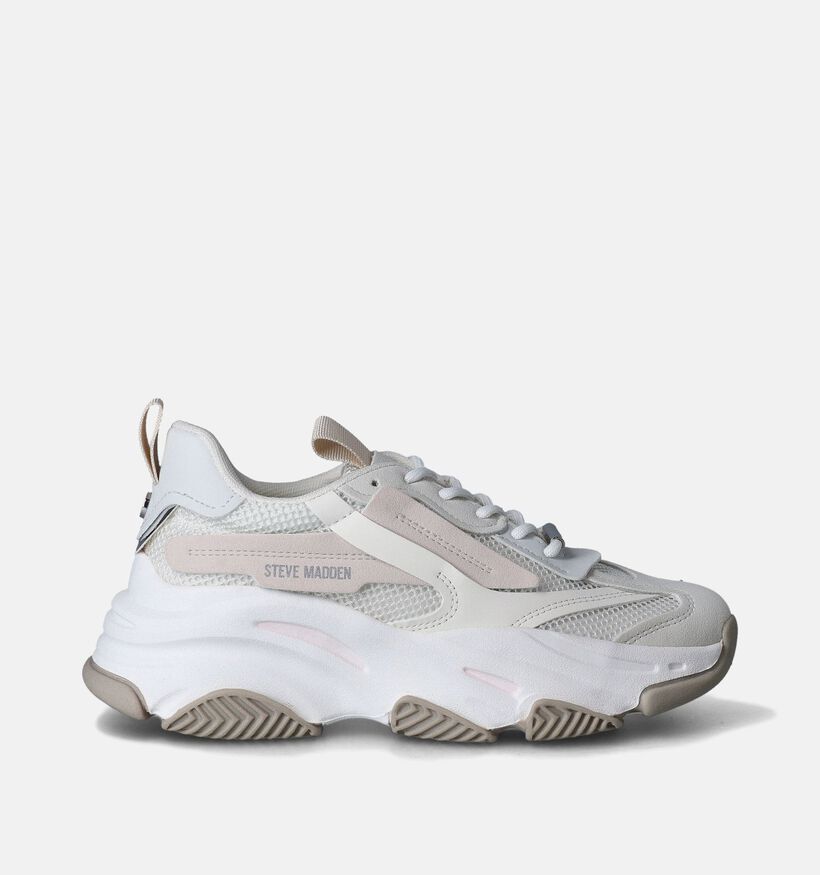 Steve Madden Possession Beige Chunky sneakers voor dames (353584) - geschikt voor steunzolen