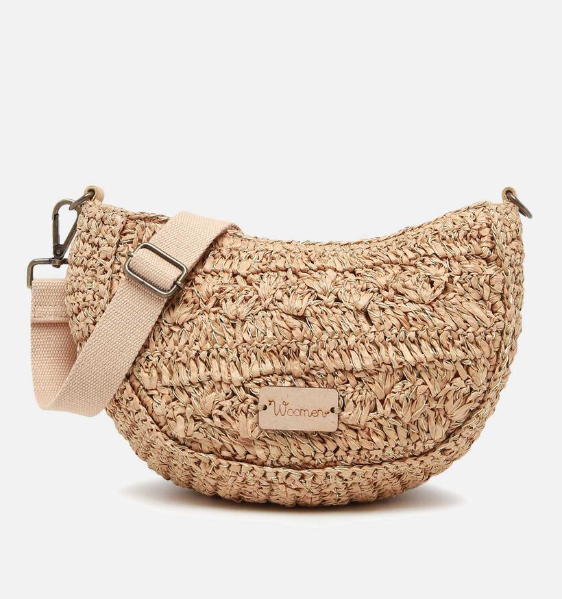 Woomen WCLE01 Clematite Sac porté croisé en Beige pour femmes (340987)