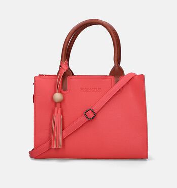 Signatur Handtassen Zwart/Geel/Bruin/Blauw/Roze/Bordeaux/Groen