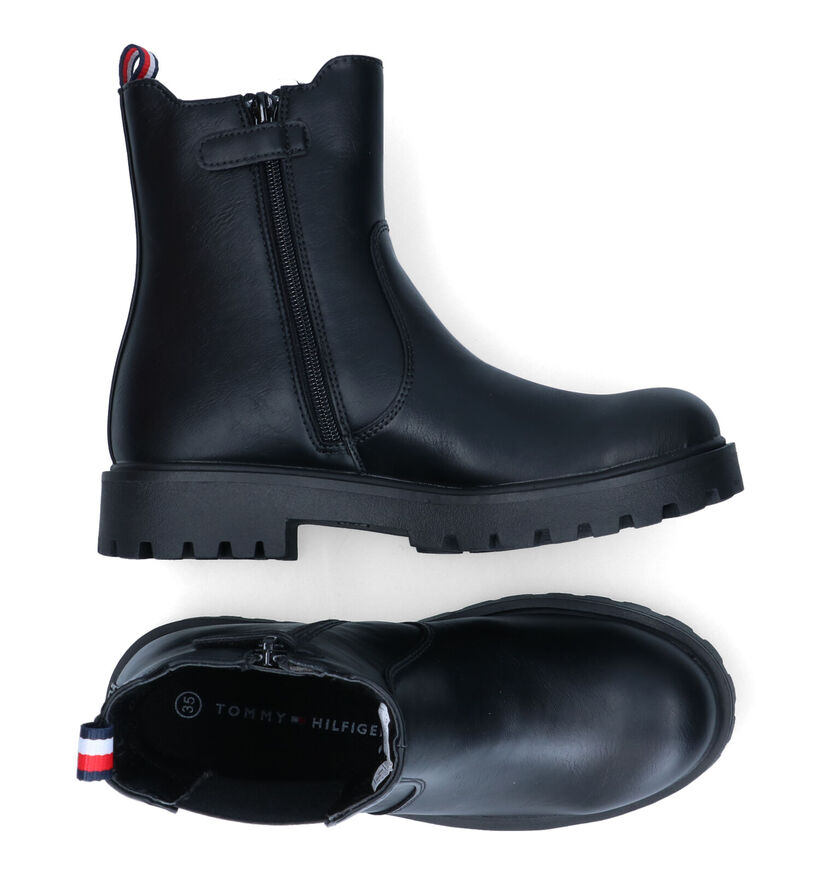 Tommy Hilfiger Bottines Chelsea en Écru pour filles (314495)