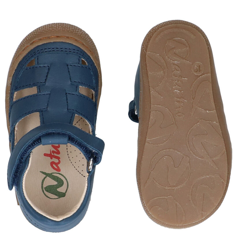 Naturino Wad Chaussures pour bébé en Bleu pour garçons (307735) - pour semelles orthopédiques