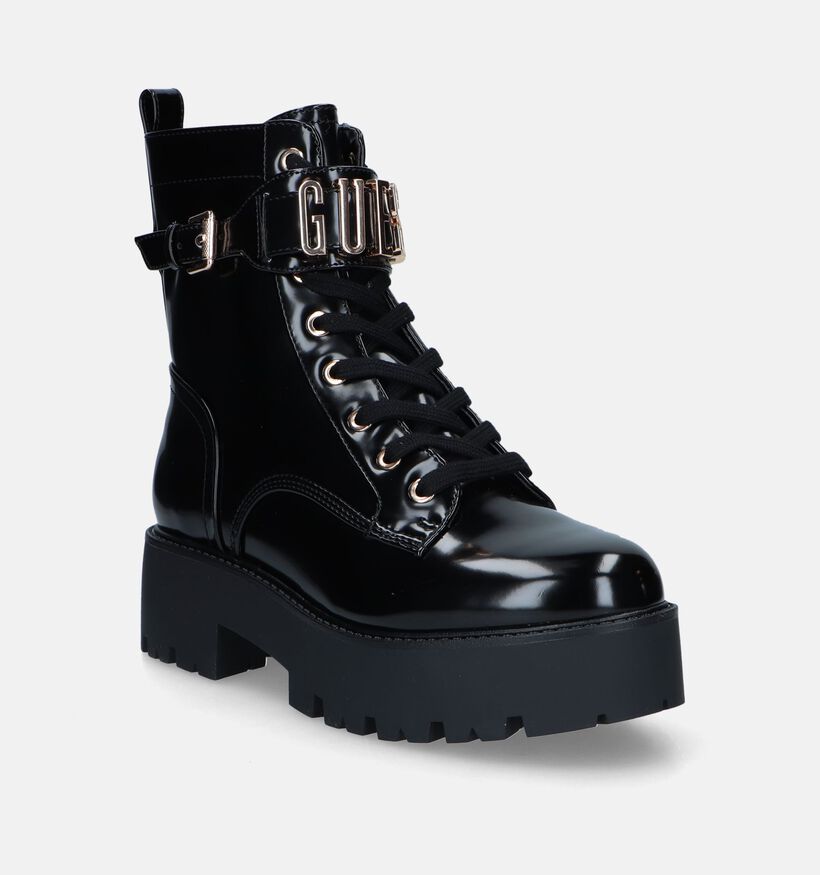 Guess Vaires Zwarte Biker boots voor dames (343187)