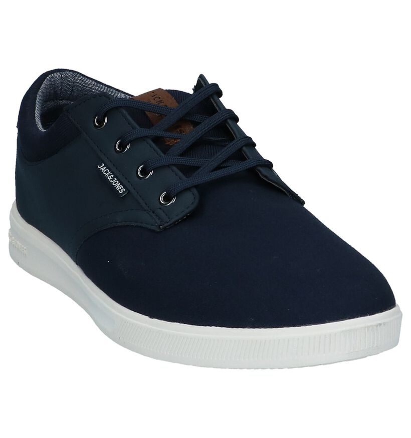 Jack & Jones Chaussures basses en Bleu foncé en textile (240952)